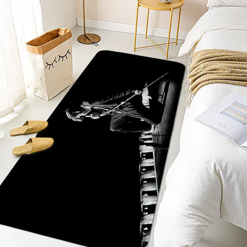 Rug for Bedroom E-Elvis Room Decorating Items Bathroom House Entrance Mat Living Room Floor Carpet Home Decorations Bathmat