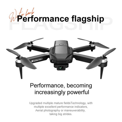 Nouveau Drone F198 professionnel double caméra avec 1080P WIFI FPV HD photographie aérienne grand Angle sans brosse RC pliable quadrirotor
