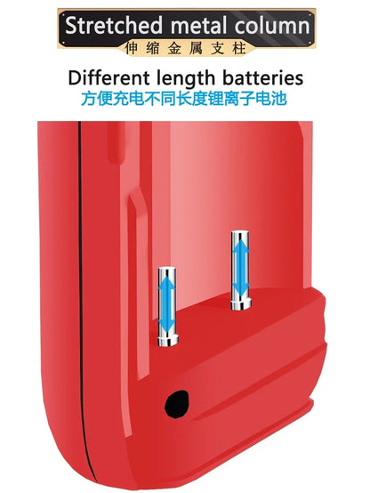 LiitoKala Lii-MP2 Portable Power Battery Charger LCD USB Type-C Input for 18700 20700 21700 18650 Batteries