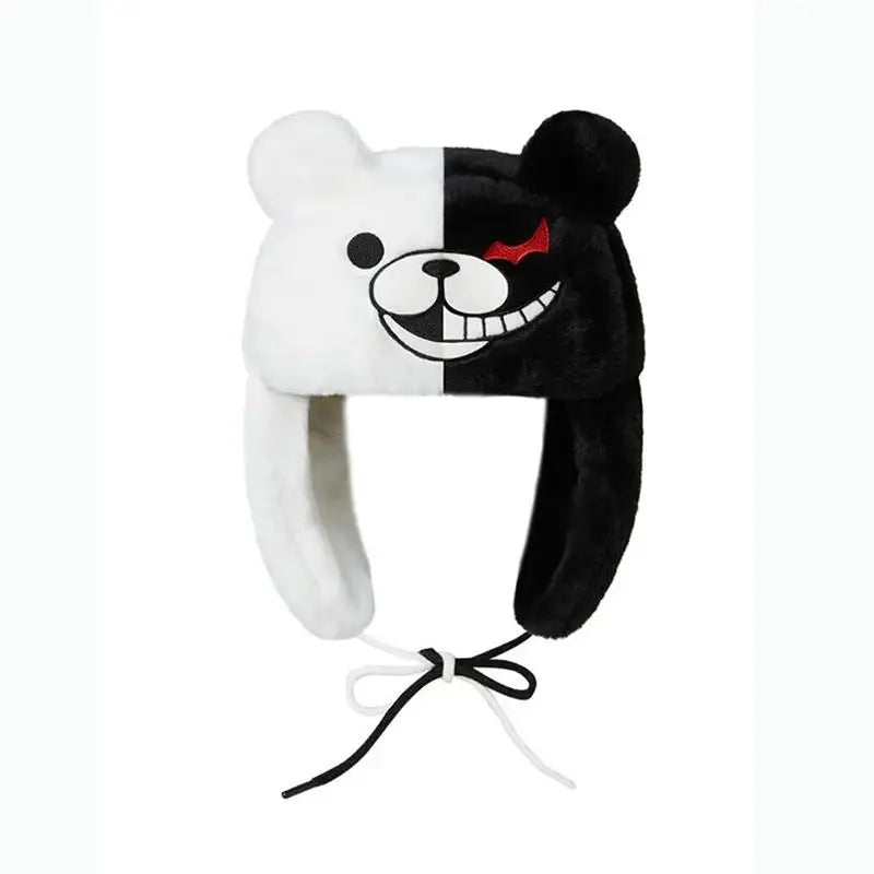 New Winter New Kuromi Spider Man Stitch Violent Bear Cartoon Hat Popular Man Women Cute Warm Ears Protection Hat New Year Gifts