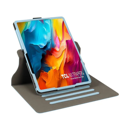 Case For TCL NXTPAPER 14 Case 9491G 14.3" Tablet PC Magnetic Cover with Hand Strap 360 Degree Rotation Funda