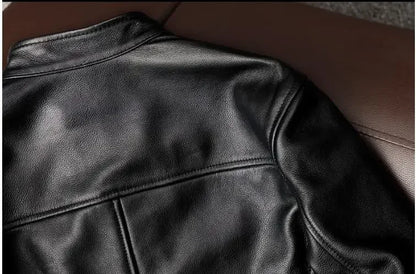 Wholesales.100% real cowhide Clothing.Brazilian.fashion.slim fit,natural leather jacket.Men Moto Rider.Clientes brasileiros