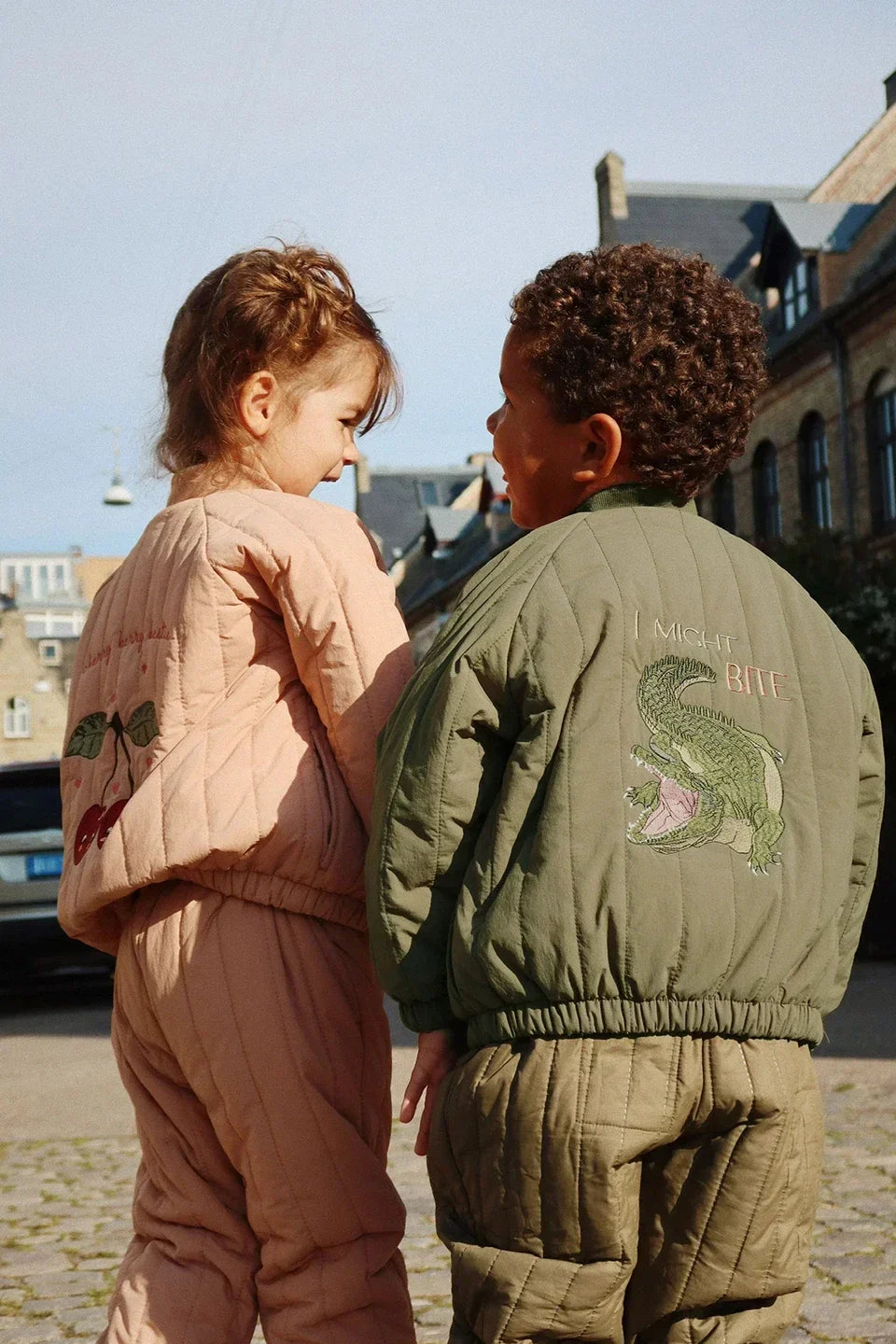 Marque KS Veste d'agneau pour enfants Manteau automne hiver Bébé garçons Coton Vêtements d'extérieur Tout-petits Filles Combinaison de vol Veste Vêtements pour enfants
