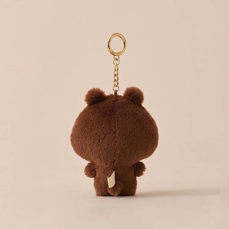 Baby Animal Series Bt21 Cooky Shooky Plush Doll Keychain Pendant Cute Koya Toy Girls Bag Packaging Decoration Collection Gift