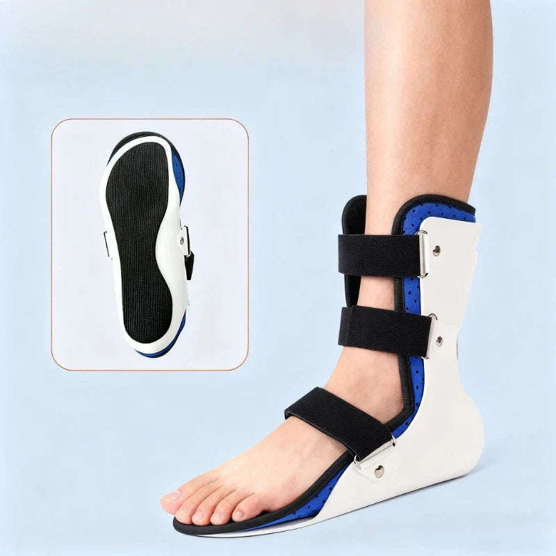 Orthèse de cheville, correcteur de chute de pied, Support pour la récupération des fractures des mollets Varus Valgus, orthèse légère et respirante, gauche droite