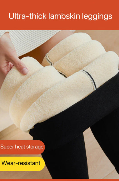 1 pièces hiver Leggings femmes coton Extra épais chaud pantalon mode thermique Legging mince noir élastique taille haute solide Leggings