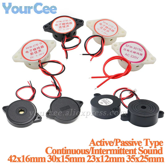 SFM-27 SHD4216 alarme sonore électronique alarme sonore continue/intermittent DC 3-24 V 12 V décibel élevé pour Arduino voiture Van