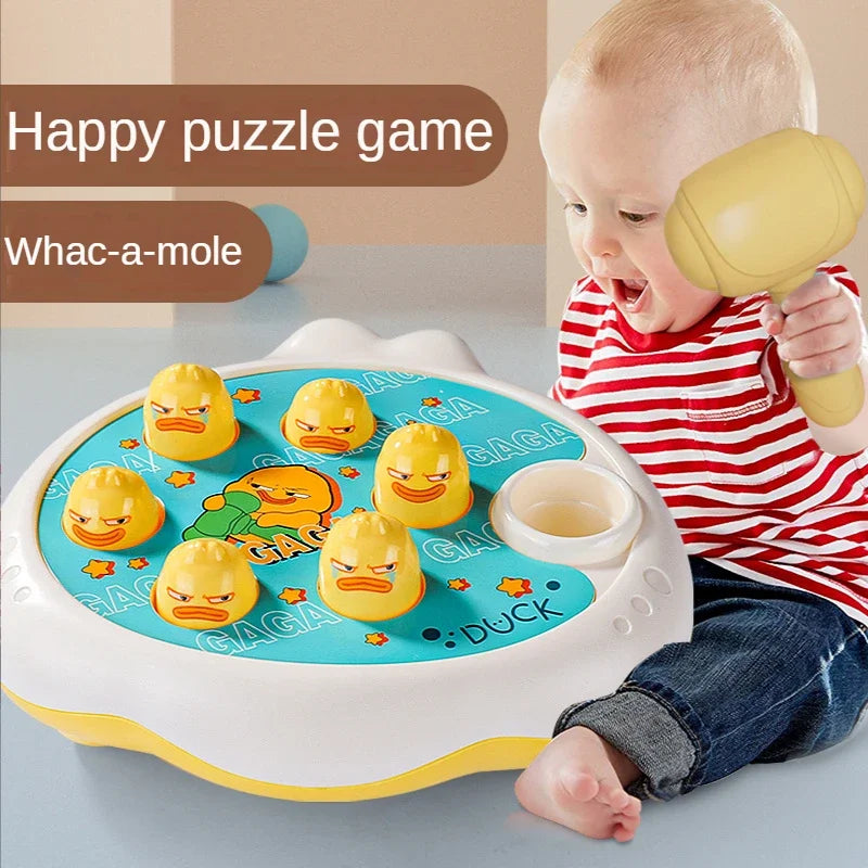 Dessin animé whac-a-taupe Montessori bébé jouet enfant en bas âge cadeau d'anniversaire éducatif thème Animal jeu de frappe Parent enfant jeu de société garçon