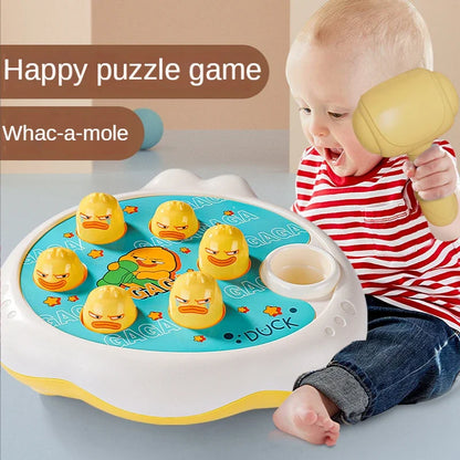 Dessin animé whac-a-taupe Montessori bébé jouet enfant en bas âge cadeau d'anniversaire éducatif thème Animal jeu de frappe Parent enfant jeu de société garçon