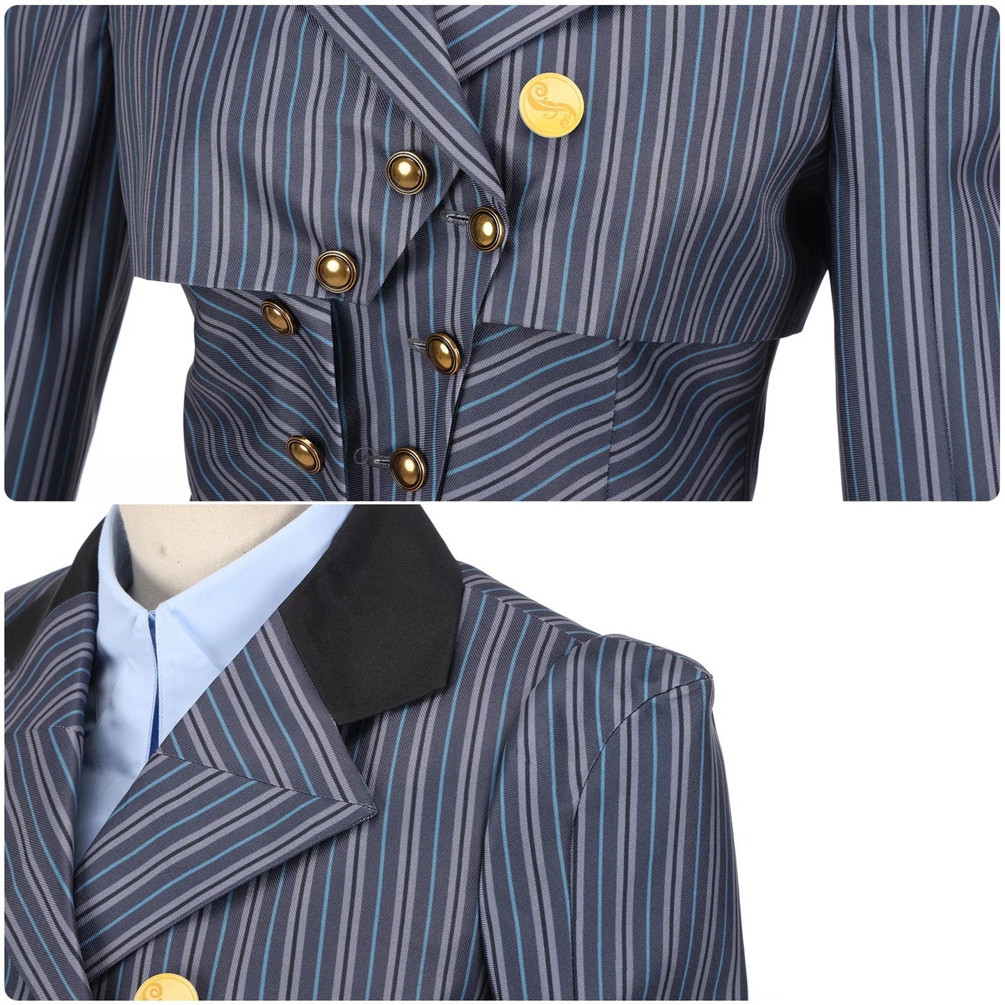 Wicked Elphaba Uniform Cosplay Costume Elphaba Costume Uniform Vest Suit Elphaba Cosplay Costume Halloween Wicked Elphaba Outfit