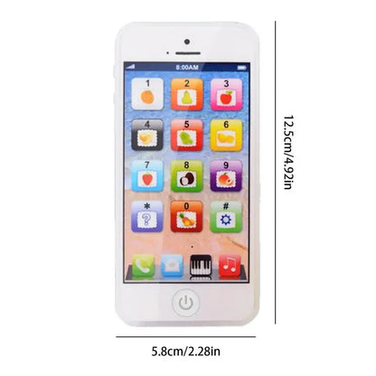 Jouets de téléphone portable Montessori pour bébé, modèle de téléphone portable pour nourrisson, jouet éducatif pour garçons et filles, cadeau d'anniversaire et de Noël pour tout-petits