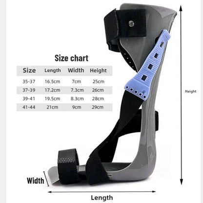 Correction de l'hémiplégie des accidents vasculaires cérébrales et de la Fixation de l'articulation de la cheville avec dispositif d'orthèse de chute de pied pour la Correction de Valgus d'inversion