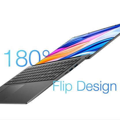 Teclast F17 Plus 2025 Laptop 17.3 inch Intel N150 Computer 16GB RAM 512GB SSD Windows 11 Pro 180° Flip Laptops mini-HDMI USB3.2