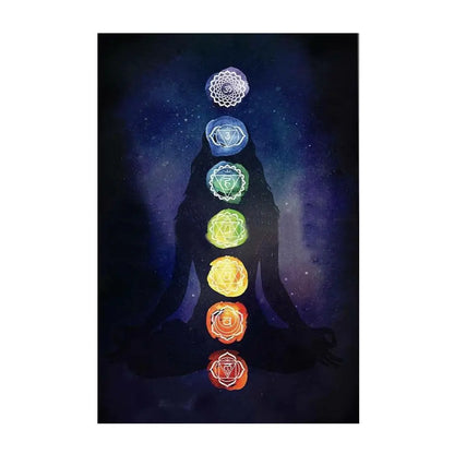 Rainbow 7 Chakra Bohemia Blanket Tapestry Summer Beach Towel Yoga Mat Pad Yoga Mats Summer Beach Towel Yoga Dance Mat Sports Mat