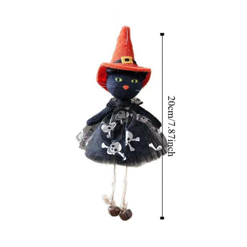 Ghost/Witches Halloween Pendant Haunted Pumpkin/Black Cat Black Cat Hangings Pendant Cute Scary Halloween Ornament