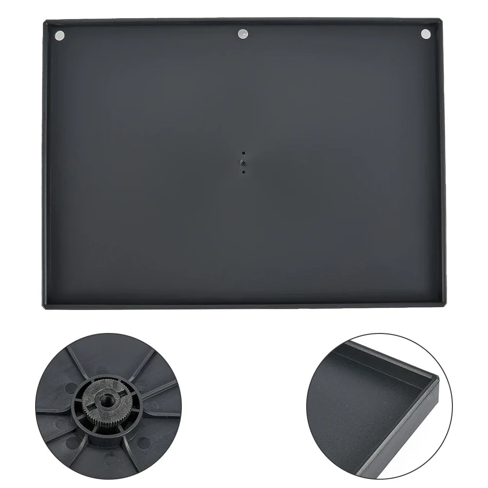 Nouveau plateau de projecteur 1 * plateau de projecteur 1/4 vis 100% tout neuf 25*18 cm cm (L * W) noir pour trépied support de haute qualité