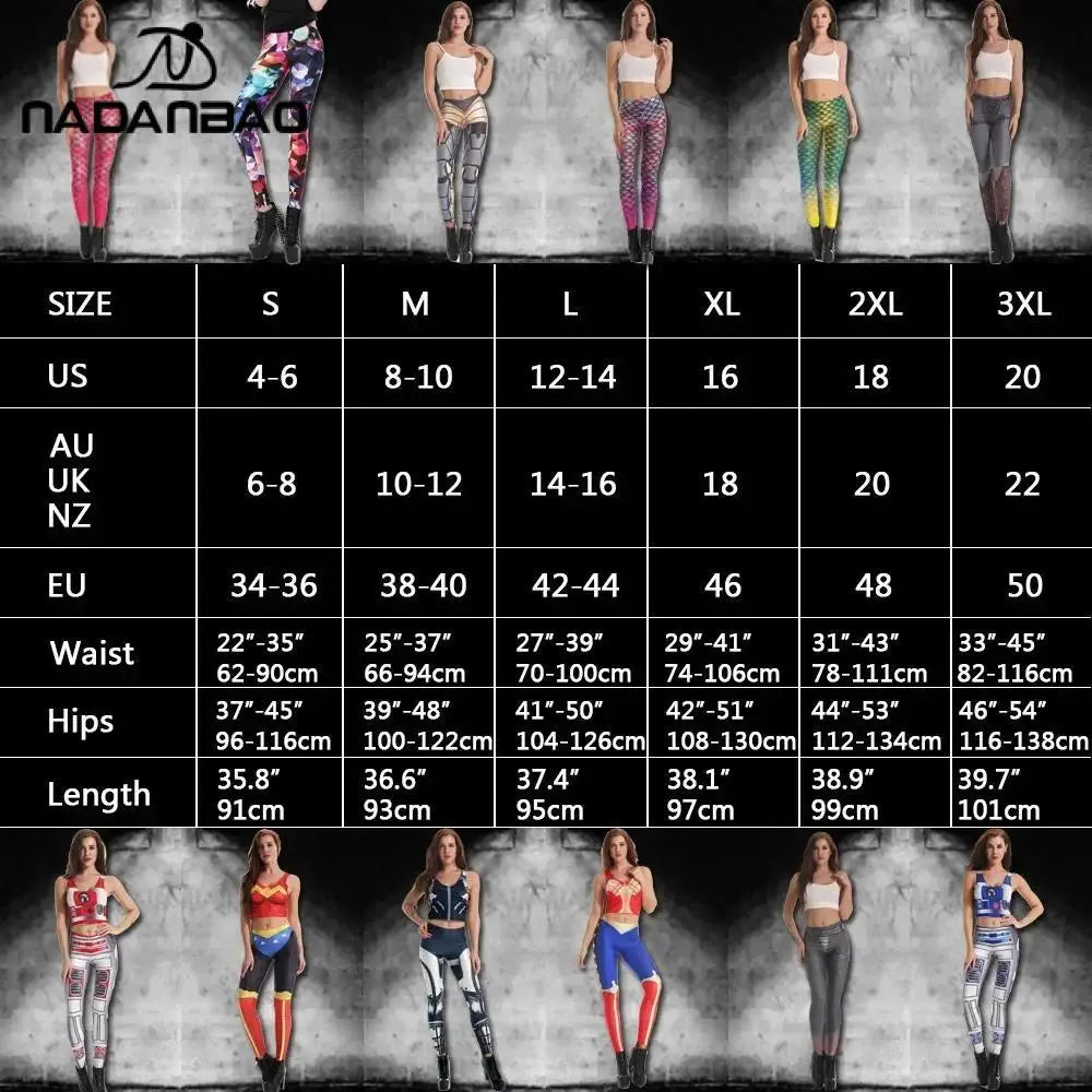 NADANBAO Merry Christmas Leggings for Woman Green White Stripe Pattern Pants Xmas Party Pants Girls Sexy Tights Fitness Workout