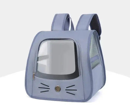 Sac à dos de transport pour animaux de compagnie, grand sac à dos pour chat, Transparent, respirant, Portable, pour chats et chiens, sac à bandoulière de transport