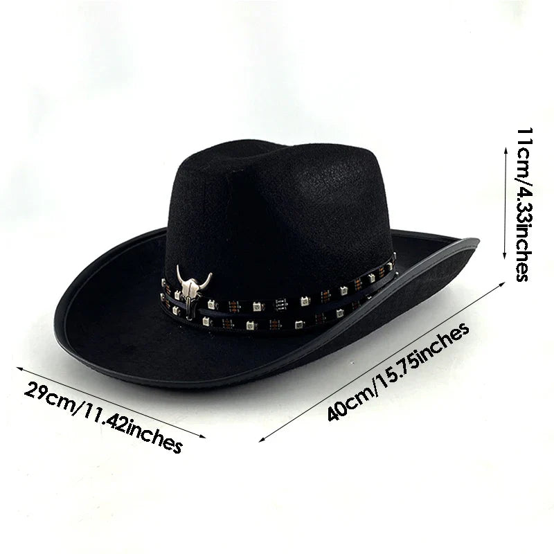 Chapeau de cowboy LED télécommandé pour femmes et hommes, chapeaux de cow-girl occidentaux, robe de l'ouest, vêtements de sauna scintillants pour Halloween, casquette unisexe, mode