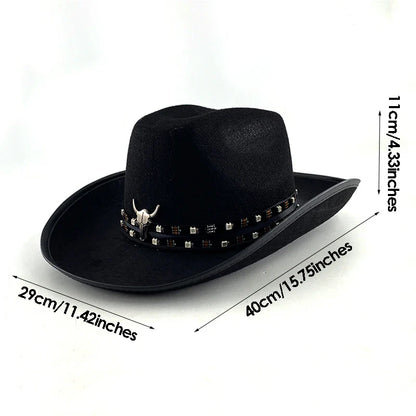 Chapeau de cowboy LED télécommandé pour femmes et hommes, chapeaux de cow-girl occidentaux, robe de l'ouest, vêtements de sauna scintillants pour Halloween, casquette unisexe, mode