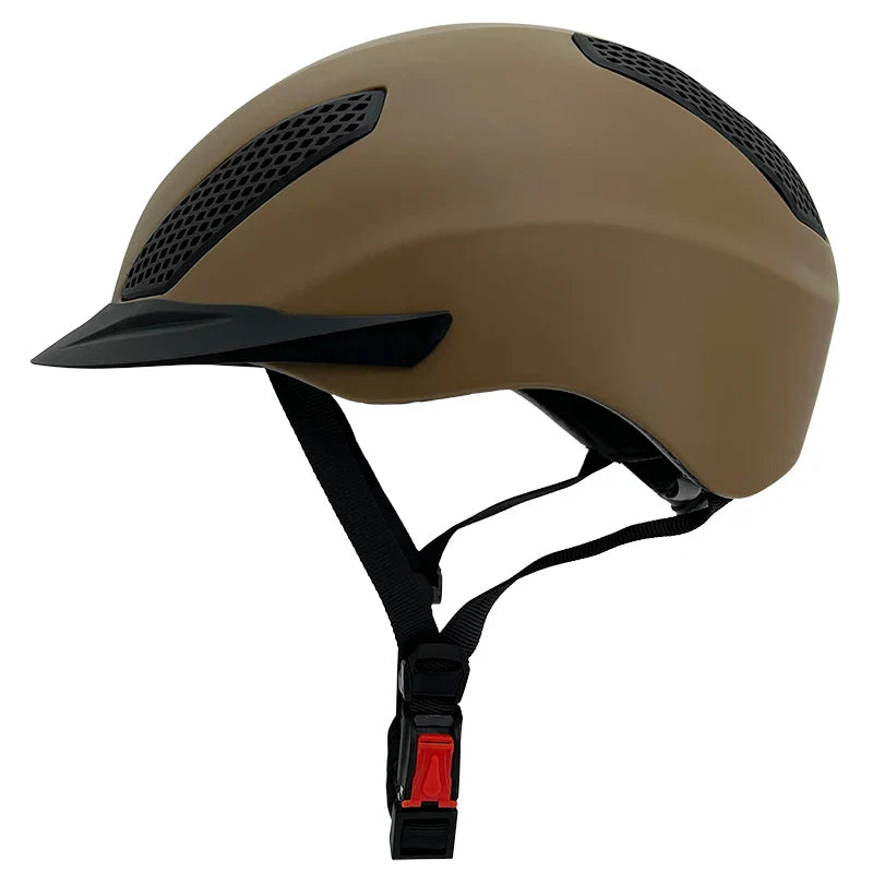 Equestrian Helmet - CE Approved Multi-Density EPS Core & Quick-Dry Padding for Competitive Riding & Leisure Trail Use