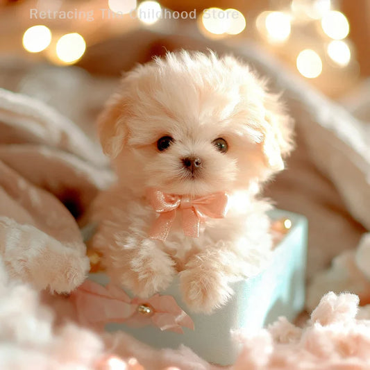 Nouveau Robot chiot chien réaliste Robot chien Ai réaliste Robot chiot qui attire mignon doux Robotdog qui marcher et écorce