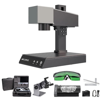 DAJA M1 Fiber Laser Marking Machine High Precision Metal Nameplate MR.Crave Engraver Wifi Portable Engraving Industrial Desktop