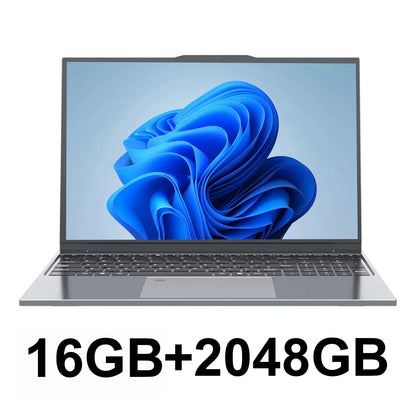 Xiaman 15.6" Intel Core i3 6100U Laptop Computer Windows 11 Pro 16GB RAM 512GB 1TB SSD Portable Notebook PC Office Study Laptops