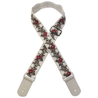 Sangle de guitare pour guitare électrique et acoustique, bandoulière réglable et résistante en dentelle, accessoires de guitare, sangle de guitariste