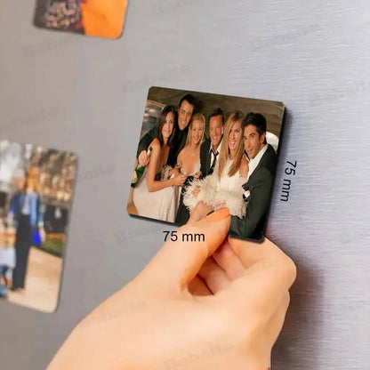 F-friends – aimants pour réfrigérateur avec Photo personnalisée, TV classique, cadeau pour la décoration de la maison, cadeau de saint-valentin, autocollant Photo magnétique