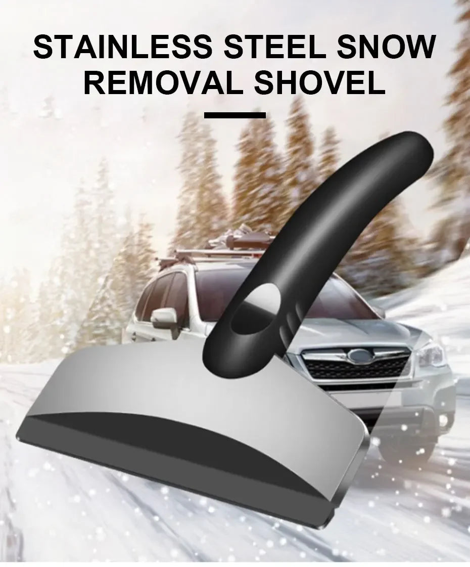 SEAMETAL voiture grattoir à glace pelle de déneigement hiver pare-brise fenêtre nettoyage de la neige outil de grattage brise-glace automatique pelle à neige