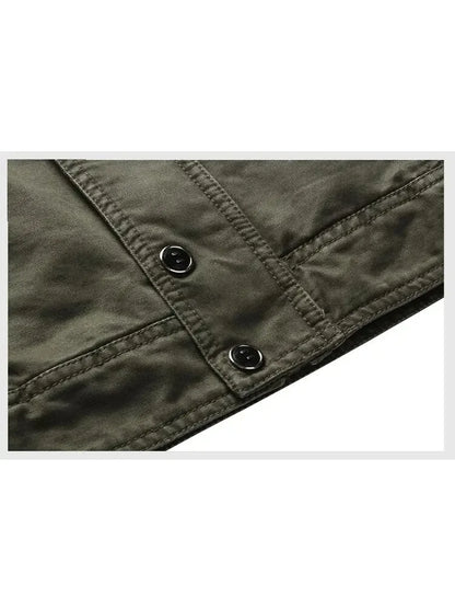 2024 New Casual Climbing pilots Jacket Men Plus Size 6XL Jaqueta Masculina working clothes Spring Autumn Cargo Mens Jackets Coat