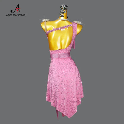 Robes de soirée pour femmes, vêtements de danse latine, Costume de danse Sexy, jupe de bal, Costume de sport sur scène pour filles, nouvelle collection 2026