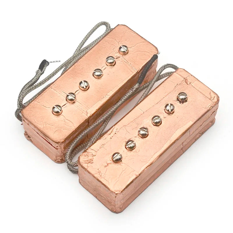 Alnico 5 aimant P90 Style micro double bobine micro silencieux Humbucker 6K/9K pour guitare électrique
