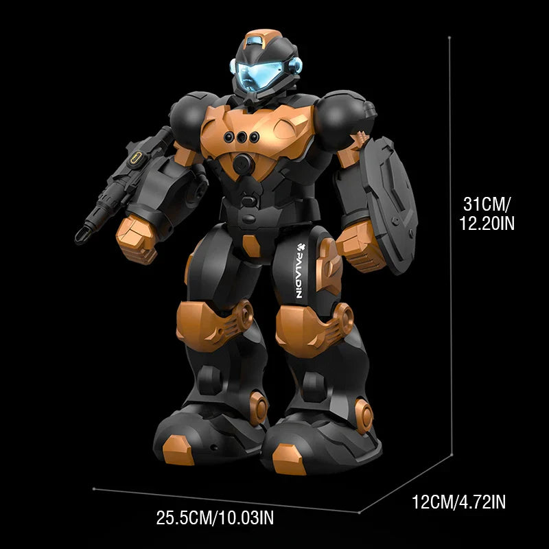 Robot Télécommandé Intelligent à LED pour Enfant, Pigments, Voix, Geste, Solitaire, Télécommande, PhtalRobot, Jouet, Cadeaux