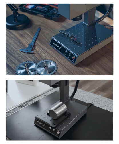 DAJA M1 Fiber Laser Marking Machine High Precision Metal Nameplate MR.Crave Engraver Wifi Portable Engraving Industrial Desktop