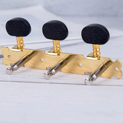 L R JEString Tuning Pegs, Stainless Steel Replacement Parts, Electroplating Accessories, Classic JETuning Key
