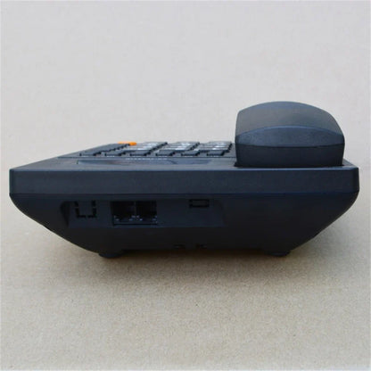 Téléphone fixe filaire DX11 avec grosses touches et identification de l'appelant, téléphone fixe pour bureau, hôtel, réception