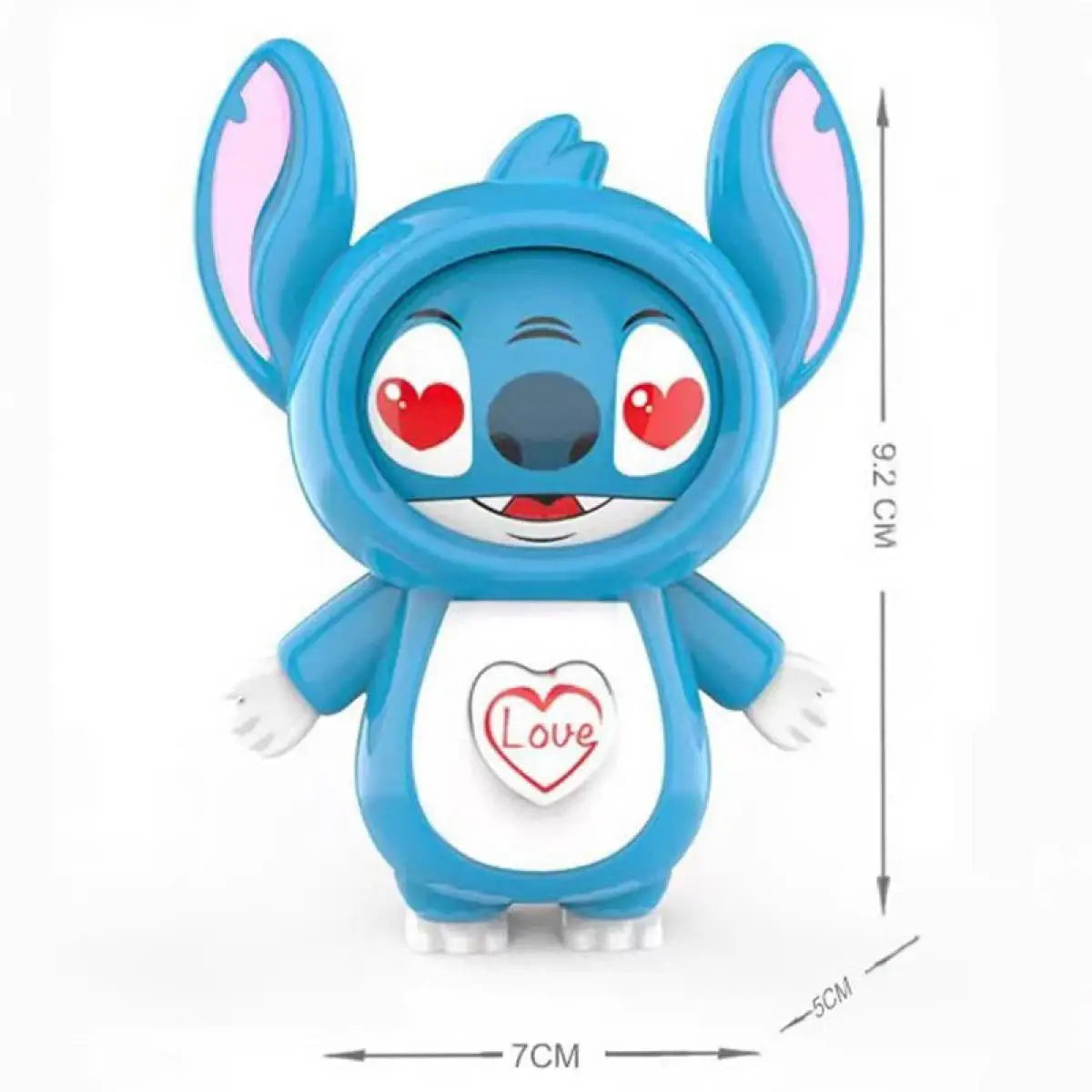 Stitch Funny Face Changing Toy Automatic Press Switch Expression Changer Stress Relief Fidget Toy For Kids Adults