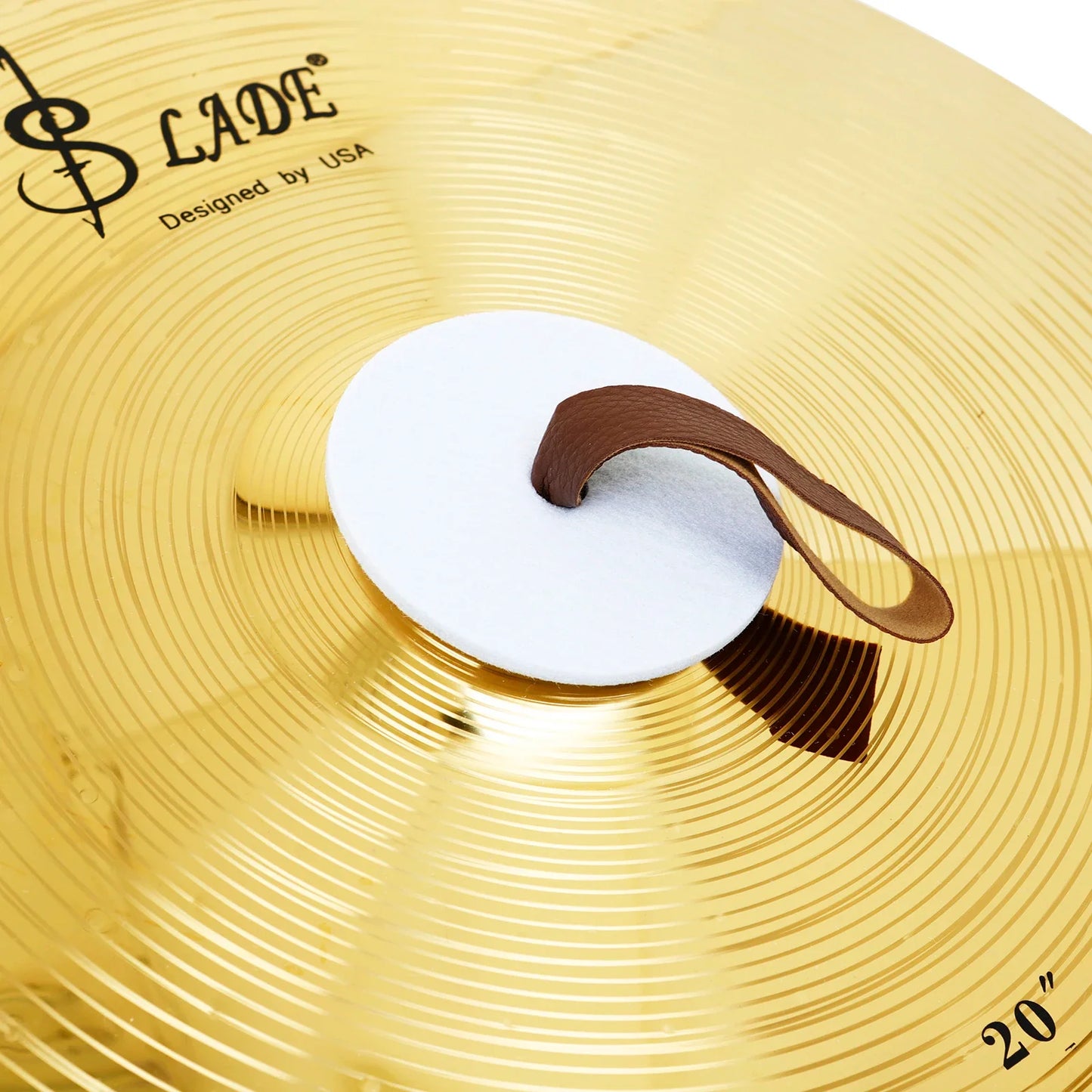 SLADE cymbale militaire cymbale de marche 1 paire cymbales à main 14/16/18/20 pouces ensemble de batterie cymbale accessoires d'instruments de Percussion