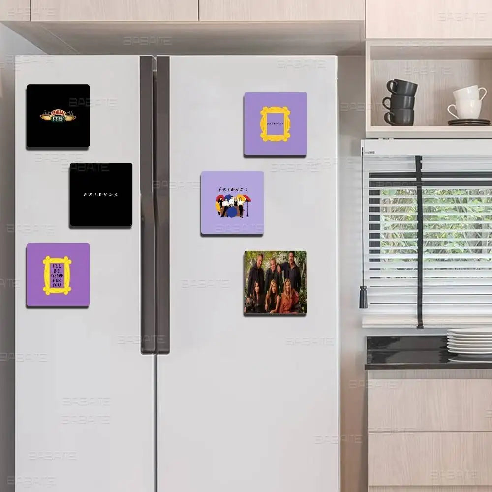 F-friends – aimants pour réfrigérateur avec Photo personnalisée, TV classique, cadeau pour la décoration de la maison, cadeau de saint-valentin, autocollant Photo magnétique