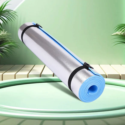 Tapis de yoga imperméable, tapis de yoga résistant à l'humidité, tapis de pique-nique de camping épaissi, multifonction portable pour exercices de fitness