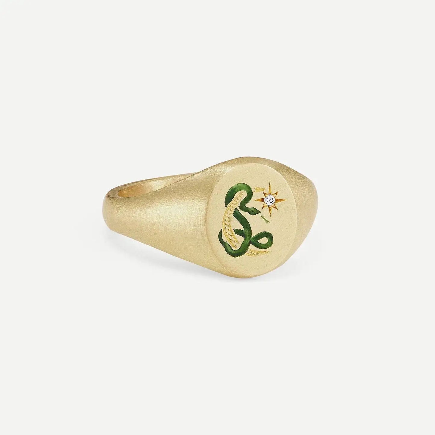 Fashionable and popular stainless steel painted ring, for Valentine's Day, Lion, Mermaid, Love, gold plated, women's jewelry, тильц®