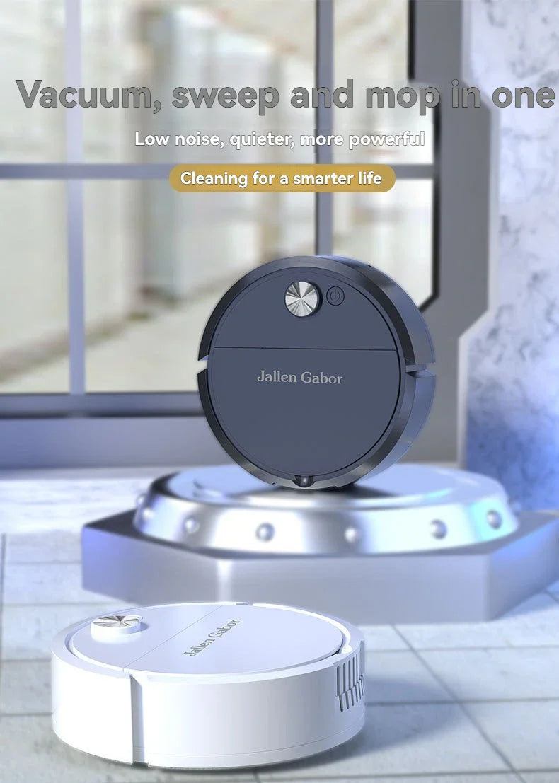 Mini smart sweeping robot 3-in-1, lazy cleaning machine, professional home cleaning equipment