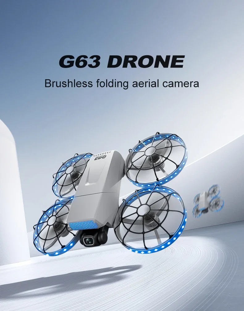 Drones 4k professionnel 10km flux optique sans brosse pliant double miroir photographie aérienne professionnelle avec drone à cardan servo