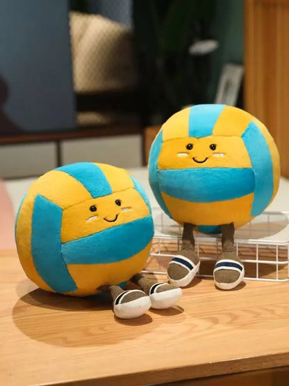 Jellycat Plush, New Volleyball Doll, Handmade Toy, Cute Cartoon Doll, Cushion, Children's Birthday Gift
