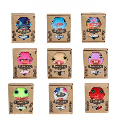 Jouet en peluche 100% Original, monstres rigolos aux dents moches pour bébés, jolies poupées douces, cadeaux