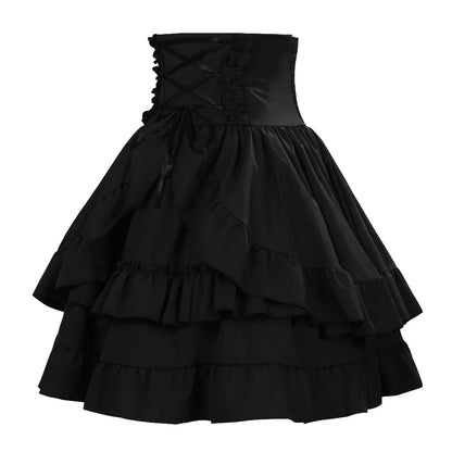 Victorian Costume with Renaissance Elements Dress Stylish Arrival European Multiple Layers Costume for Women Female Garment