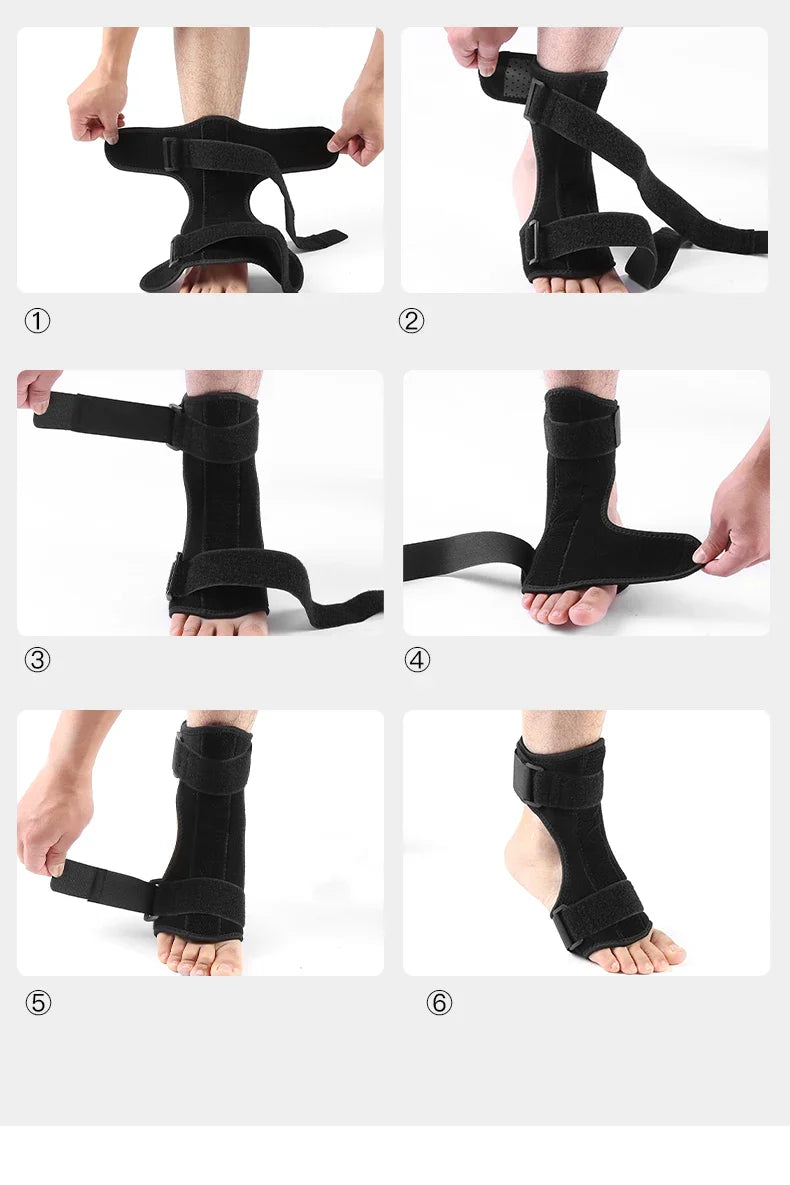 Protection contre les entorses de la cheville, orthèses de pied tombant, supports de voûte plantaire, supports de pied, soins podologiques, attelles de cheville, attelles de cheville