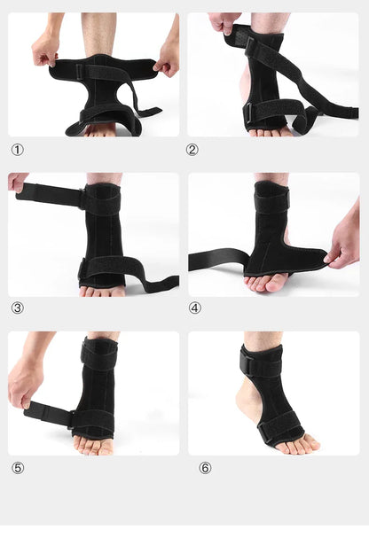 Protection contre les entorses de la cheville, orthèses de pied tombant, supports de voûte plantaire, supports de pied, soins podologiques, attelles de cheville, attelles de cheville